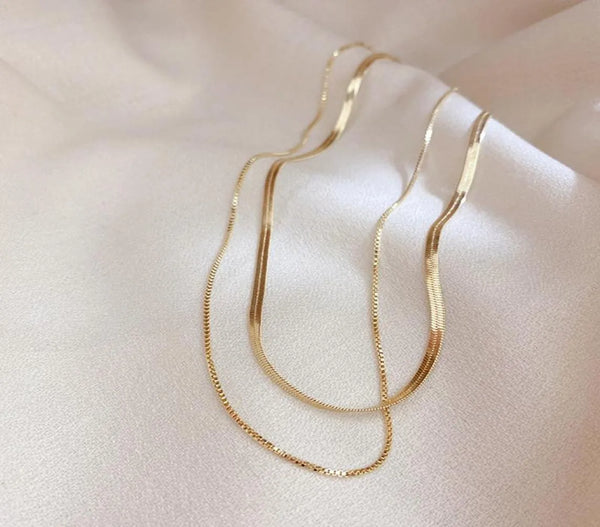 14kt Gold Fill Box Chain