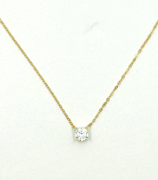 Simplicity CZ Necklace