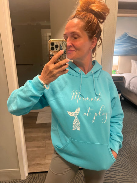 Mermaid at Play Hoodie