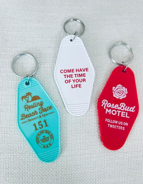 Motel Retro Key Chains