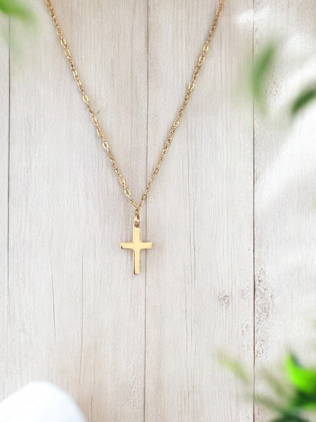Classic Small Cross Necklace