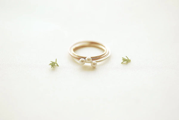 Freshwater Pearl Gold Ring