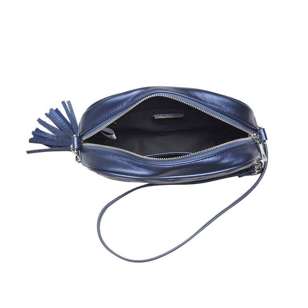Elodie Chevron Camera Bag Crossbody: Natural
