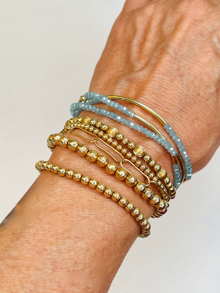 Blue Bayou Wrap Bracelet