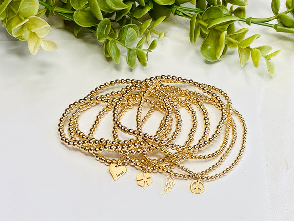 Stretch Bracelets w/ Charm