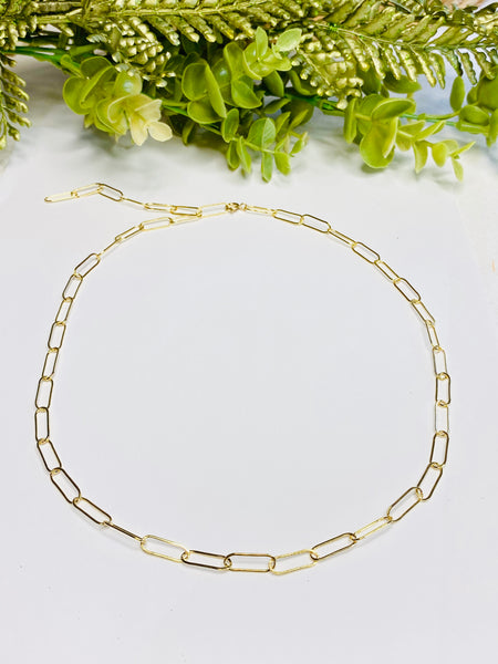 Paperclip Necklace Chain
