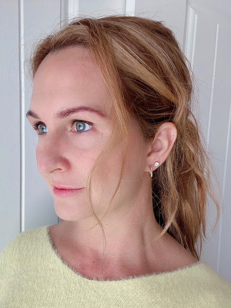 Small Gold Hoop Earrings