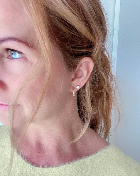Small Gold Hoop Earrings