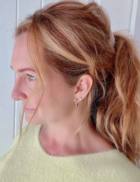 Small Gold Hoop Earrings
