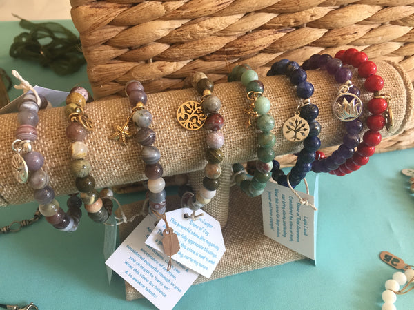 Healing Gems Ocean Jasper Bracelet