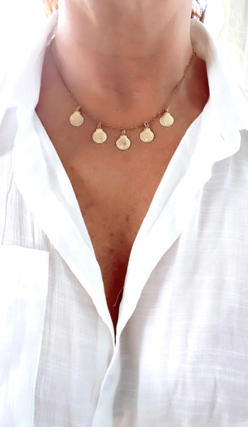 Sea Shells by the Sea Shore Necklace