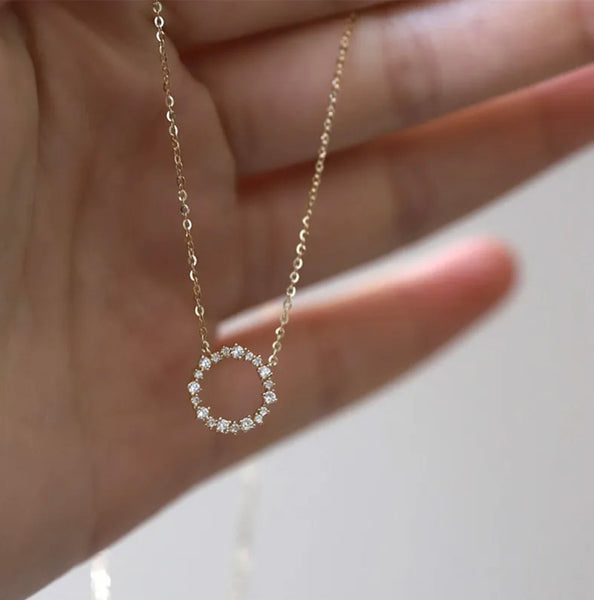 Endless Love Circle Necklace