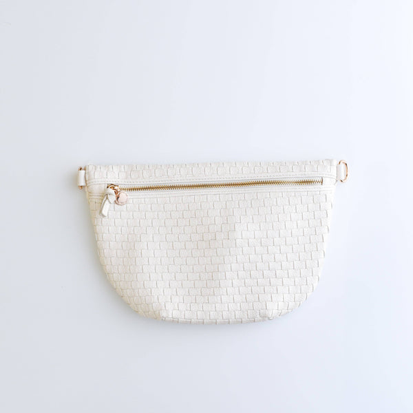 Woven Crossbody Bag: Sunset Clay