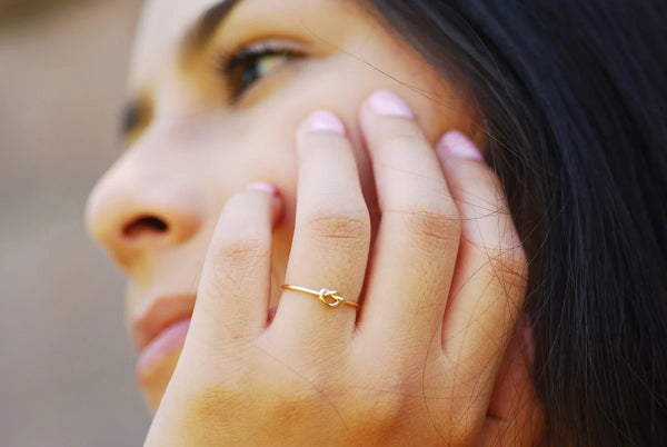 Knot Gold Ring