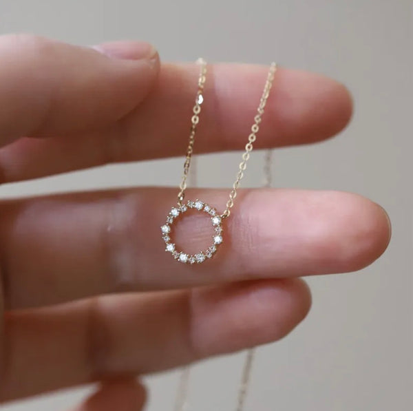 Endless Love Circle Necklace