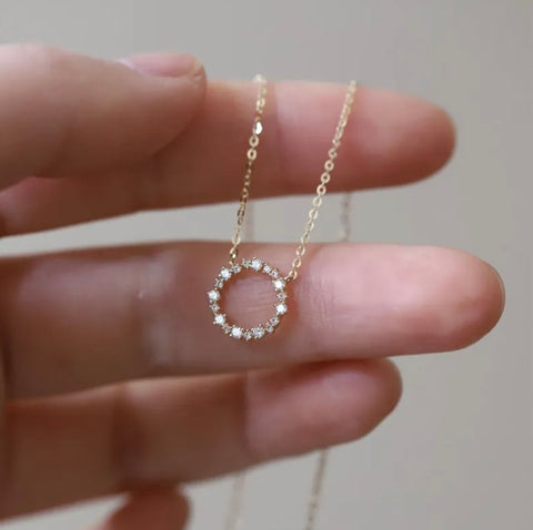 Endless Love Circle Necklace