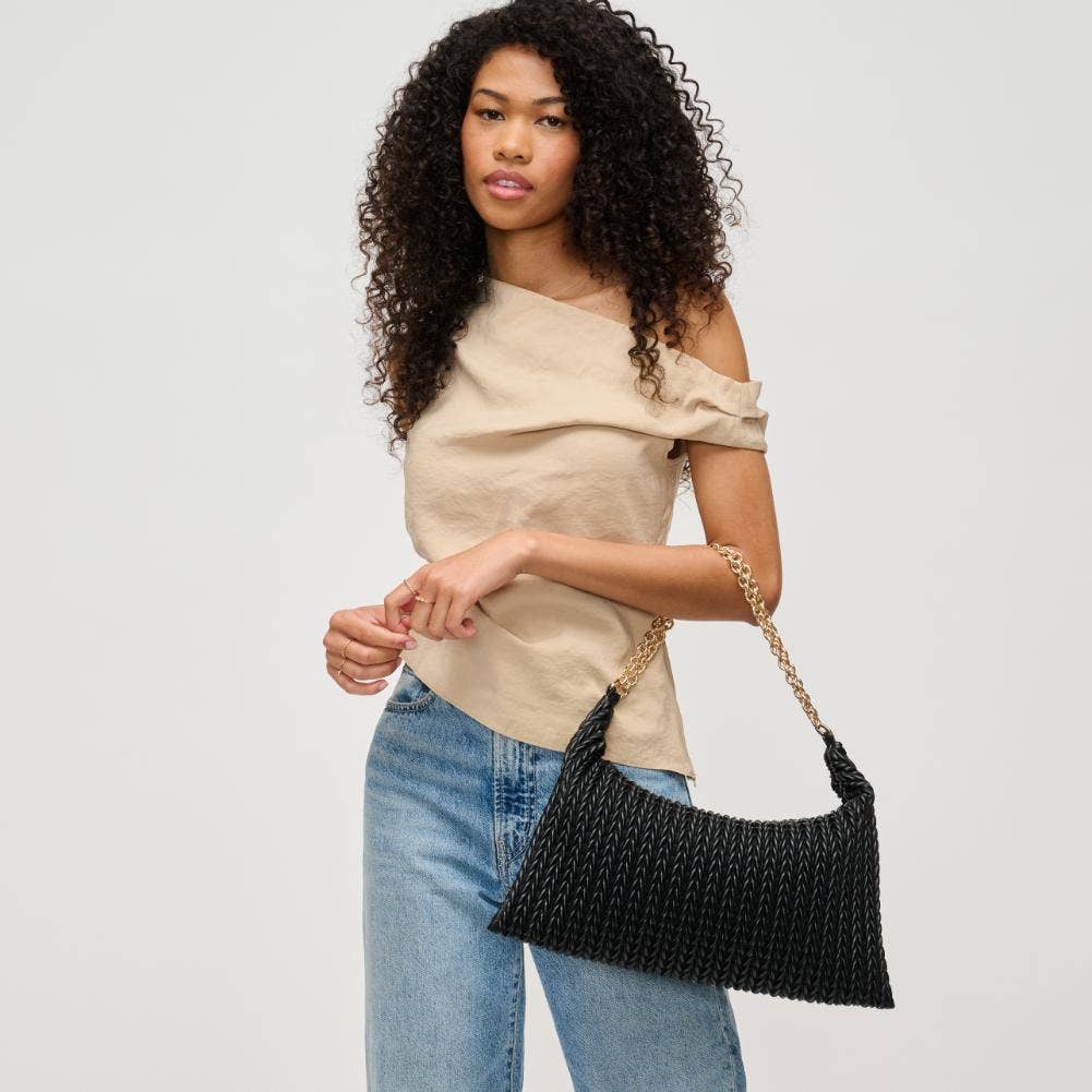 Shelby Shoulder Bag: Black