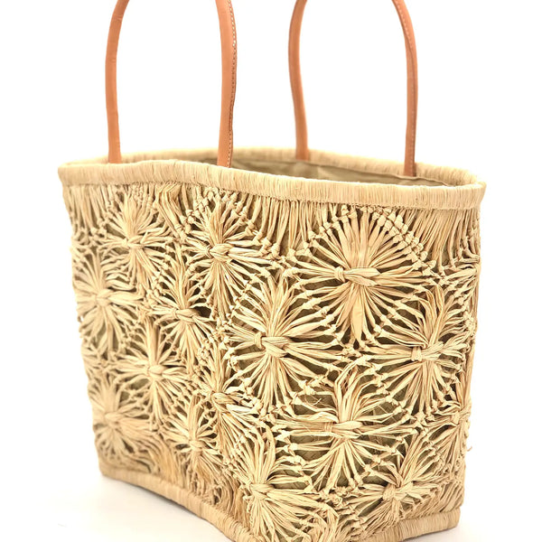 Boho Macrame Tote Bag