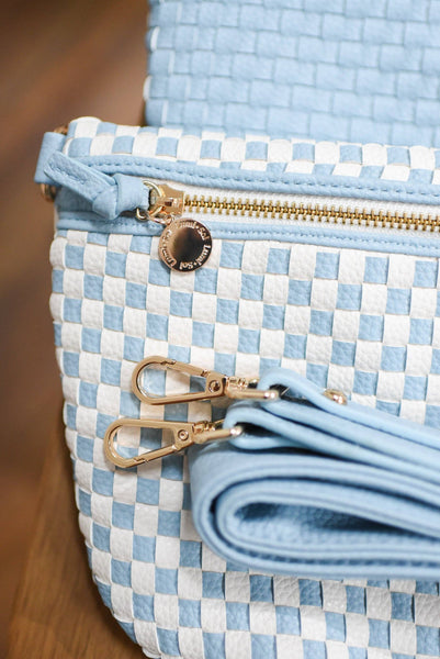 Woven Crossbody Bag: Sunset Clay