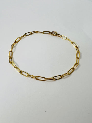 Paperclip Chain Bracelet