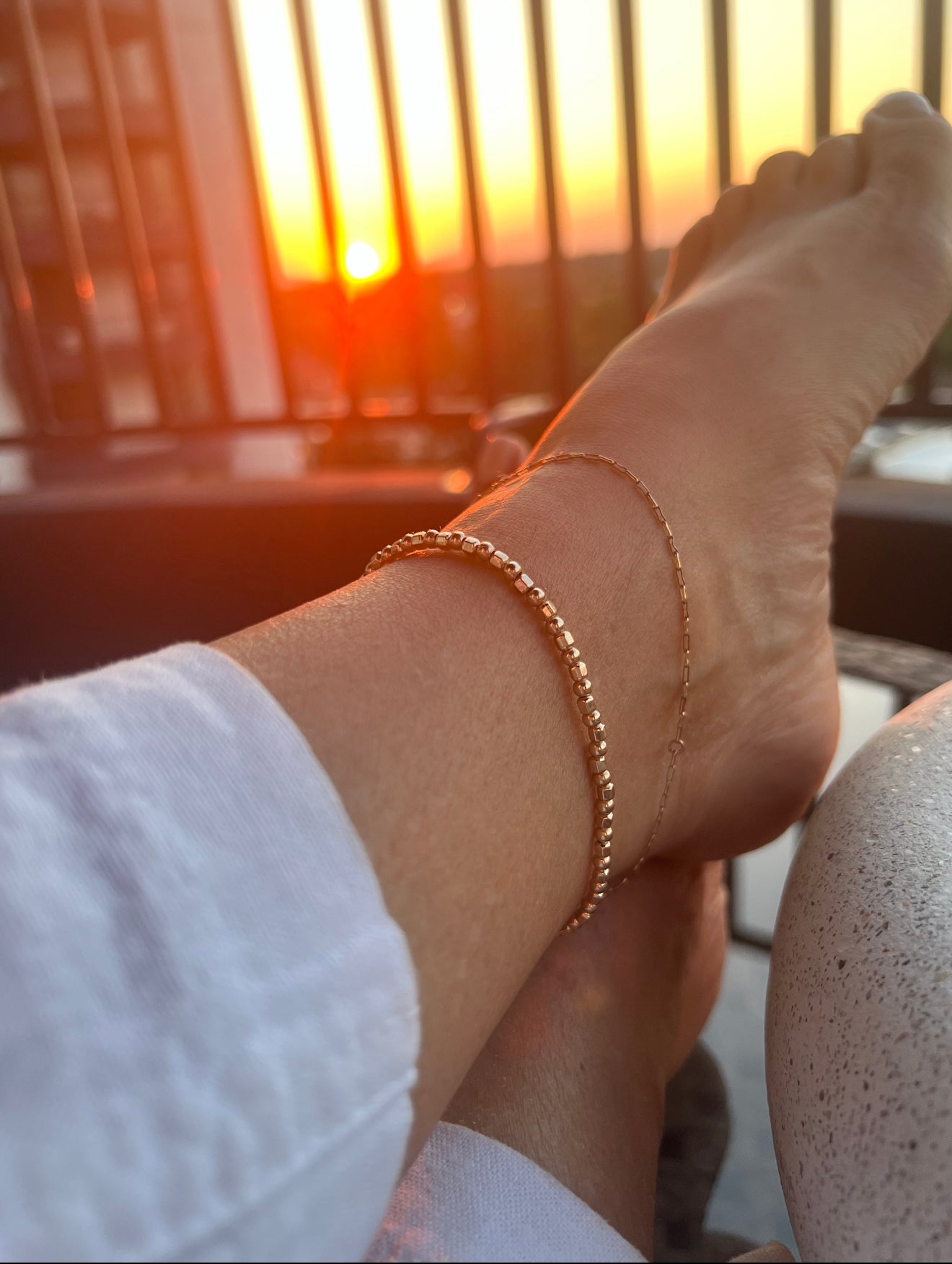 Soleil Anklet