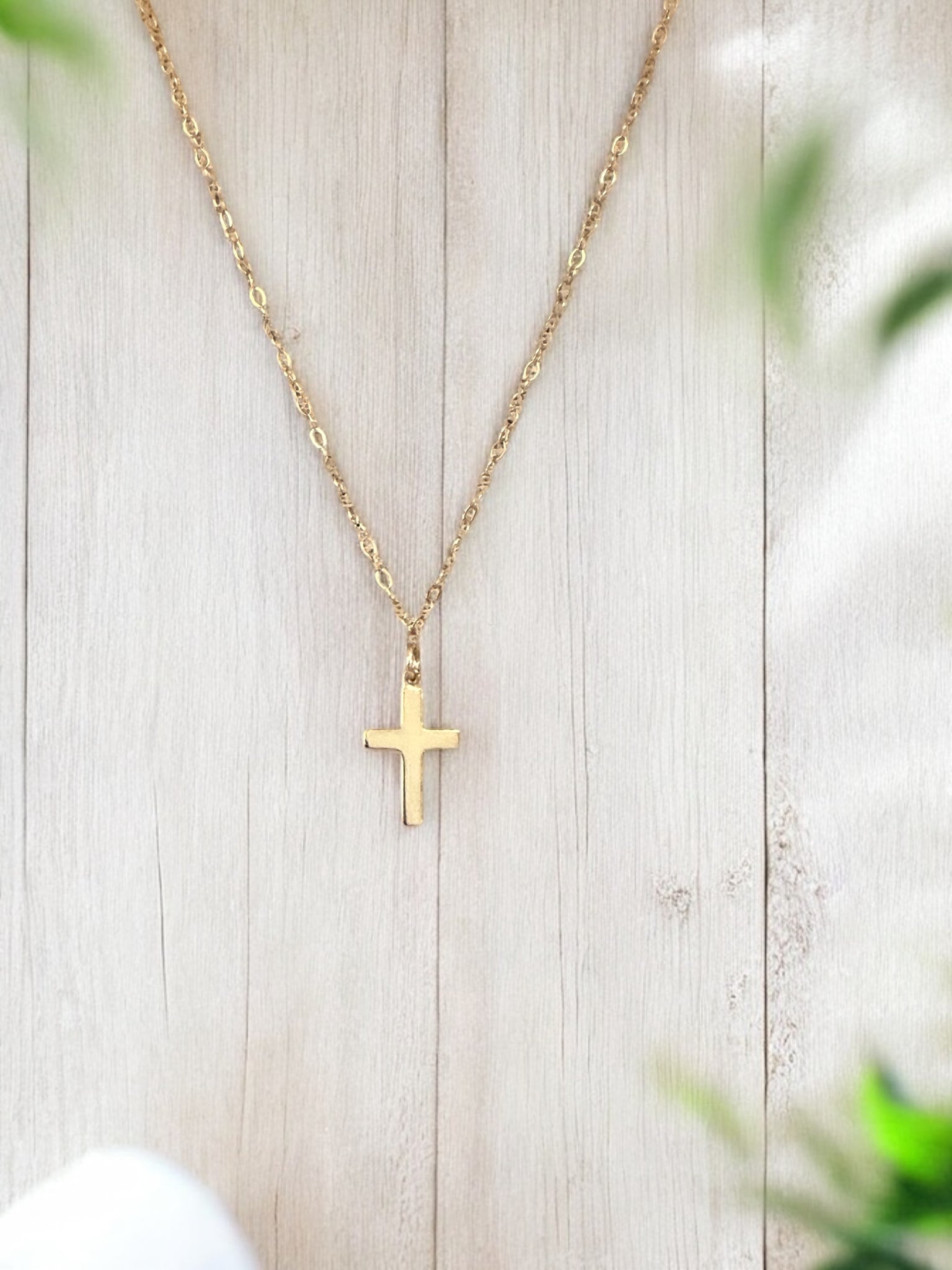 Classic Small Cross Necklace