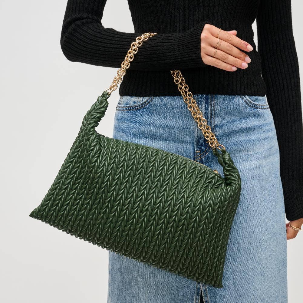 Shelby Shoulder Bag: Forest