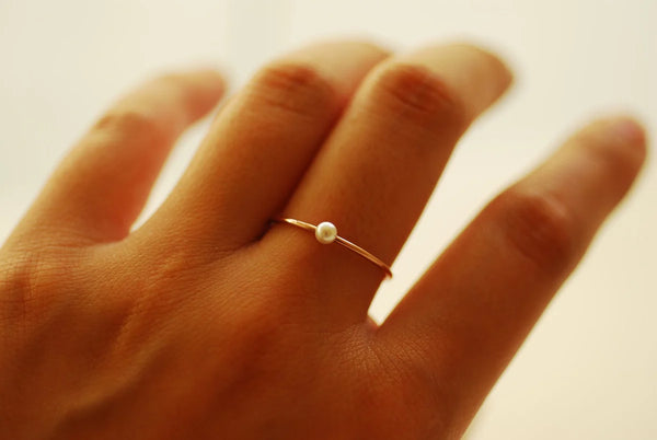 Freshwater Pearl Gold Ring