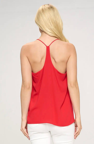 Candy Red Racerback Cami