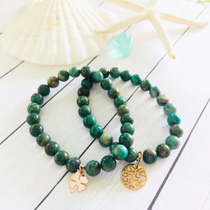 Healing Gems African Jade Bracelet