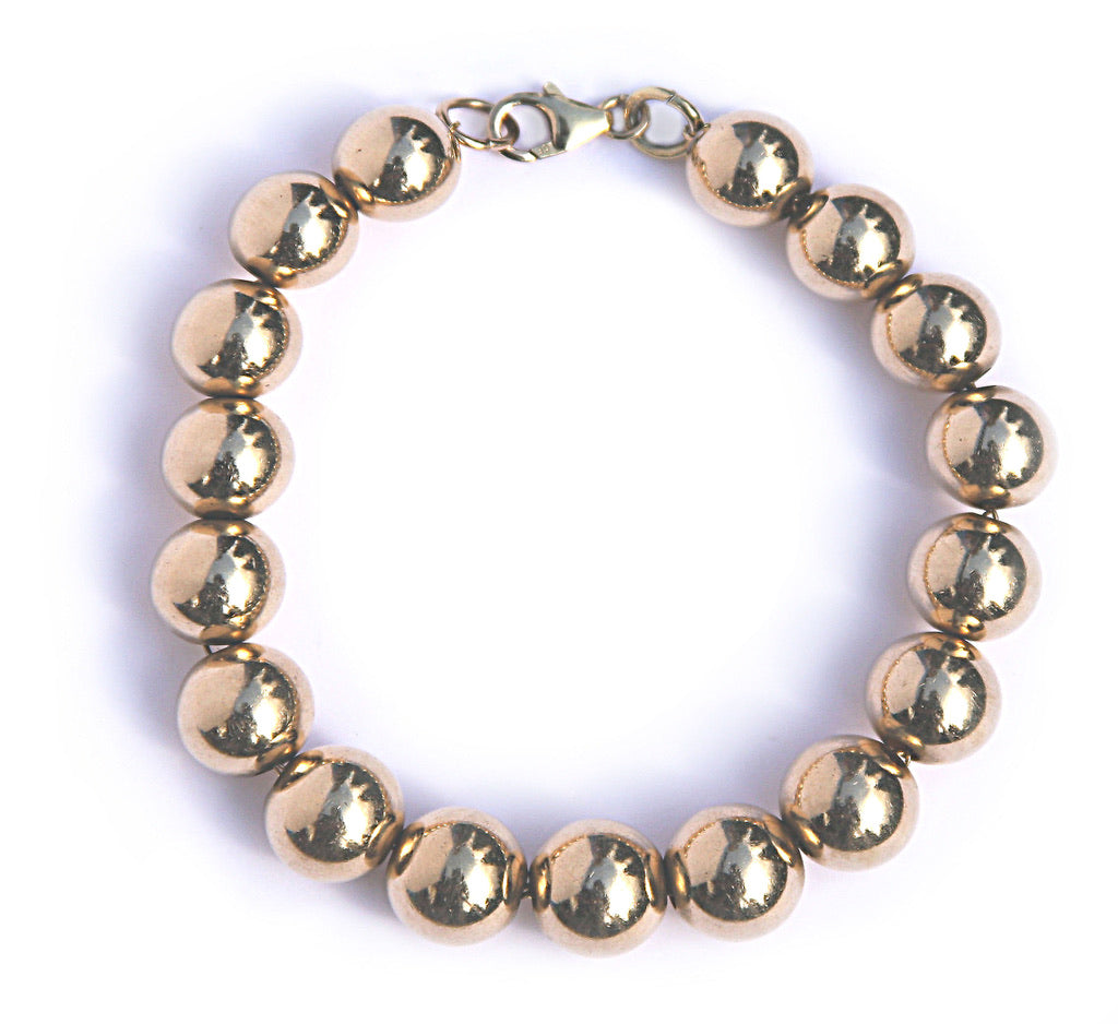 Classic Style Large Bead Bracelet