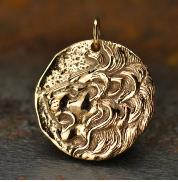 Lion Coin Necklace